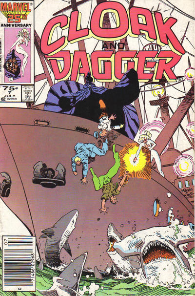 Cover for Cloak and Dagger (Marvel, 1985 series) #7 [Newsstand]
