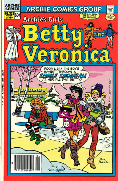 Cover for Archie's Girls Betty and Veronica (Archie, 1950 series) #323