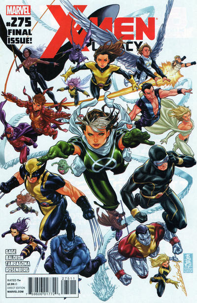 Cover for X-Men: Legacy (Marvel, 2008 series) #275