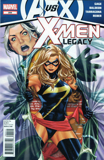 Cover for X-Men: Legacy (Marvel, 2008 series) #269