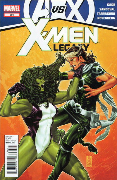 Cover for X-Men: Legacy (Marvel, 2008 series) #266