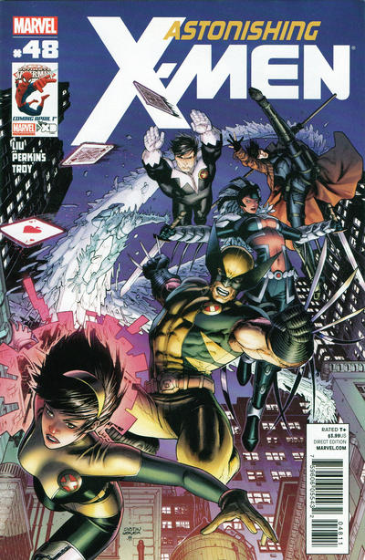 Cover for Astonishing X-Men (Marvel, 2004 series) #48 [Direct]