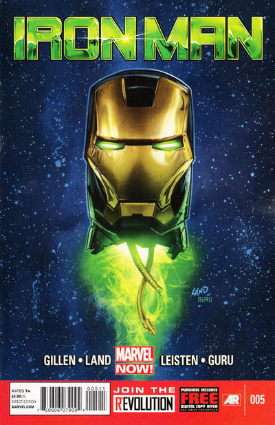 Cover for Iron Man (Marvel, 2013 series) #5