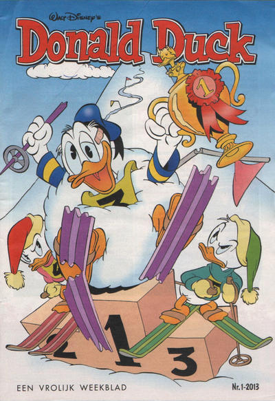 Cover for Donald Duck (Sanoma Uitgevers, 2002 series) #1/2013