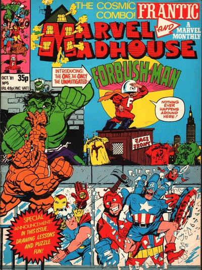 Cover for Marvel Madhouse (Marvel UK, 1981 series) #5