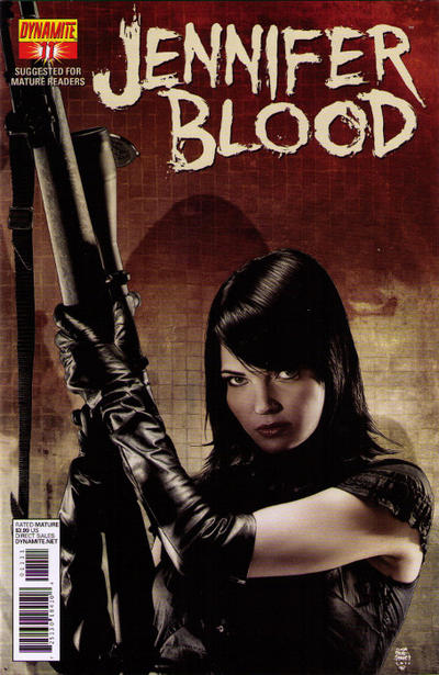 Cover for Jennifer Blood (Dynamite Entertainment, 2011 series) #11 [Cover A (main) Tim Bradstreet]