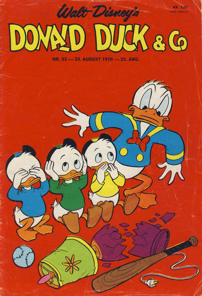 Cover for Donald Duck & Co (Hjemmet / Egmont, 1948 series) #35/1970