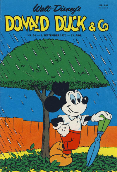 Cover for Donald Duck & Co (Hjemmet / Egmont, 1948 series) #36/1970