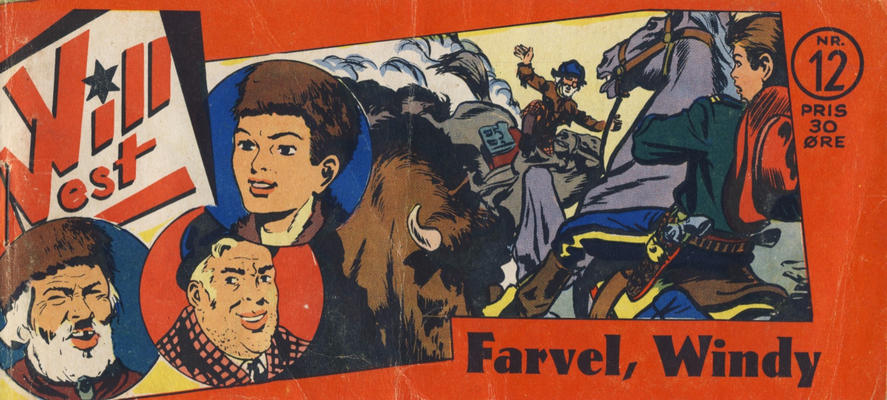 Cover for Vill Vest (Serieforlaget / Se-Bladene / Stabenfeldt, 1953 series) #12/1955
