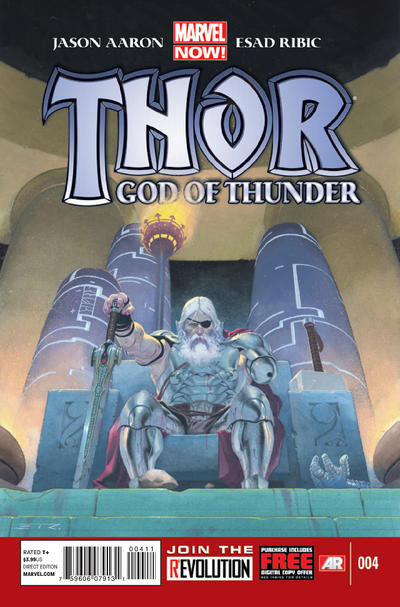 Cover for Thor: God of Thunder (Marvel, 2013 series) #4