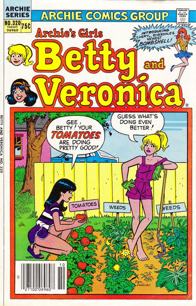 Cover for Archie's Girls Betty and Veronica (Archie, 1950 series) #320 [Canadian]