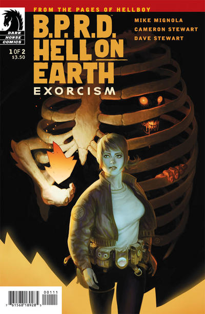 Cover for B.P.R.D. Hell on Earth: Exorcism (Dark Horse, 2012 series) #1 [95]