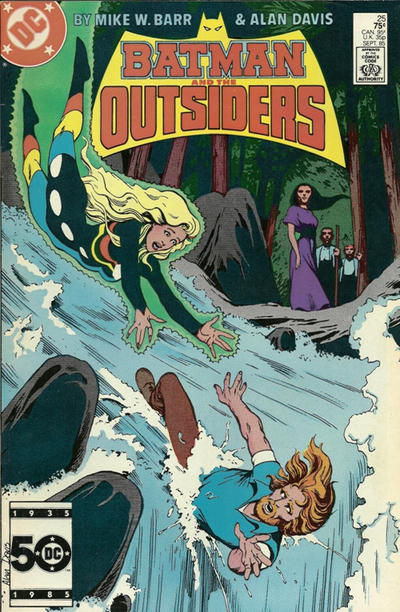 Cover for Batman and the Outsiders (DC, 1983 series) #25 [Direct]
