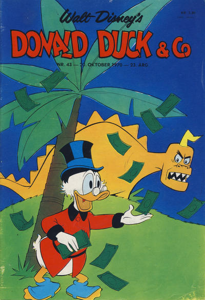 Cover for Donald Duck & Co (Hjemmet / Egmont, 1948 series) #43/1970
