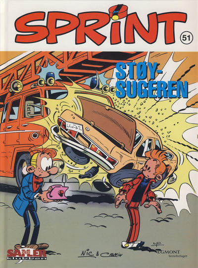 Cover for Sprint [Seriesamlerklubben] (Hjemmet / Egmont, 1998 series) #51 - Støysugeren