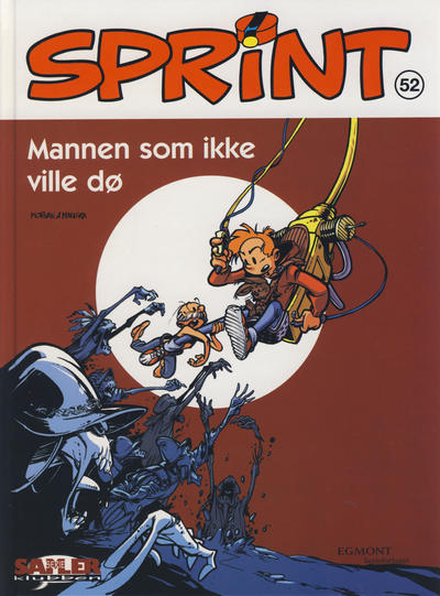 Cover for Sprint [Seriesamlerklubben] (Hjemmet / Egmont, 1998 series) #52 - Mannen som ikke ville dø