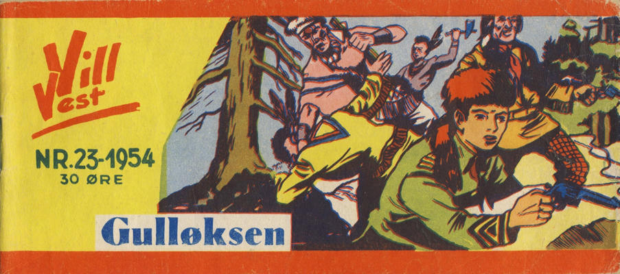 Cover for Vill Vest (Serieforlaget / Se-Bladene / Stabenfeldt, 1953 series) #23/1954