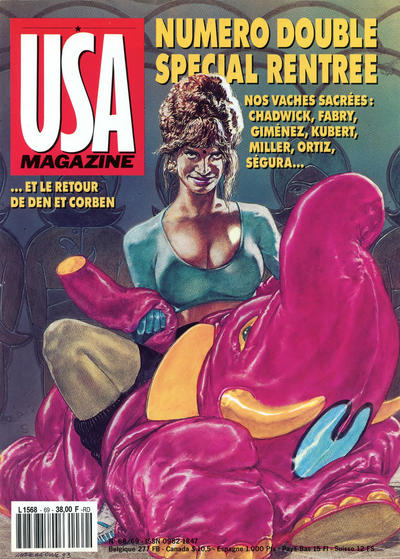Cover for USA magazine (Comics USA, 1987 series) #68/69