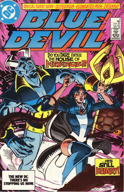 Cover for Blue Devil (DC, 1984 series) #4 [Direct]