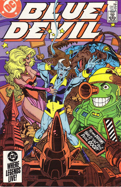 Cover for Blue Devil (DC, 1984 series) #11 [Direct]