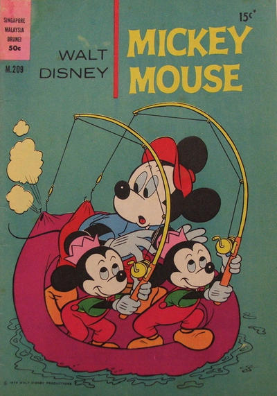 Cover for Walt Disney's Mickey Mouse (W. G. Publications; Wogan Publications, 1956 series) #209