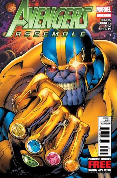 Cover for Avengers Assemble (Marvel, 2012 series) #7