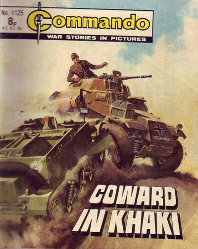 Cover for Commando (D.C. Thomson, 1961 series) #1125