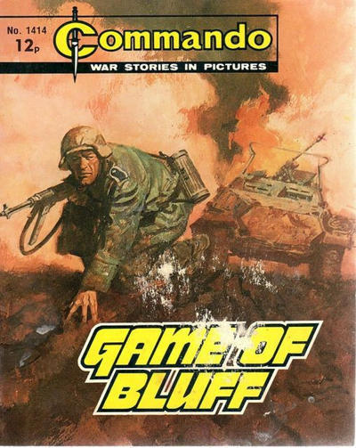 Cover for Commando (D.C. Thomson, 1961 series) #1414