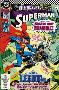 Cover for Adventures of Superman Annual (DC, 1987 series) #2 [Direct]