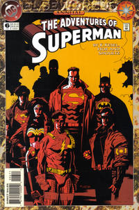 Cover for Adventures of Superman Annual (DC, 1987 series) #6 [Direct Sales]
