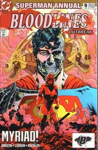 Cover for Superman Annual (DC, 1987 series) #5 [Direct]