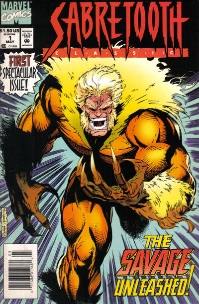 Cover for Sabretooth Classic (Marvel, 1994 series) #1