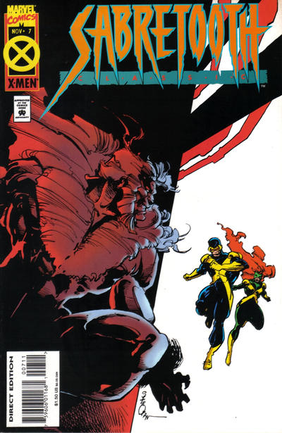 Cover for Sabretooth Classic (Marvel, 1994 series) #7
