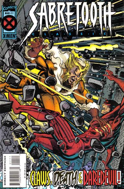 Cover for Sabretooth Classic (Marvel, 1994 series) #11