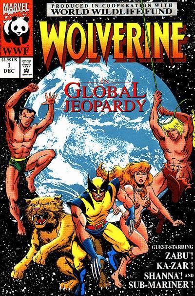 Cover for Wolverine: Global Jeopardy (Marvel, 1993 series) #1