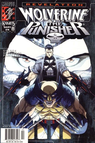 Cover for Wolverine / Punisher: Revelation (Marvel, 1999 series) #4 [Newsstand]