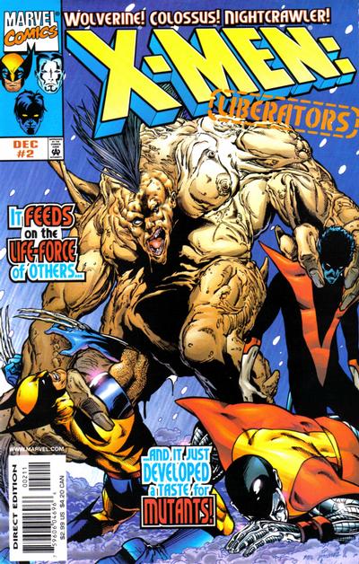 Cover for X-Men: Liberators (Marvel, 1998 series) #2 [Direct Edition]