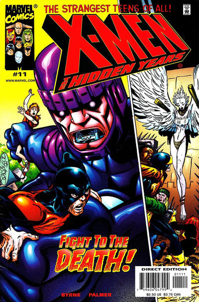 Cover for X-Men The Hidden Years (Marvel, 1999 series) #11 [Direct Edition]