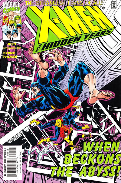 Cover for X-Men The Hidden Years (Marvel, 1999 series) #19 [Direct Edition]