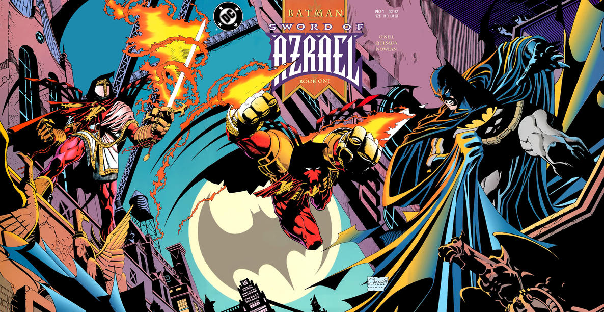 Cover for Batman: Sword of Azrael (DC, 1992 series) #1