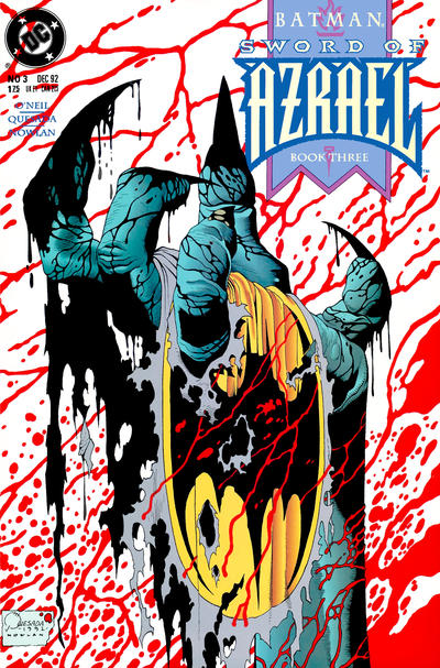 Cover for Batman: Sword of Azrael (DC, 1992 series) #3