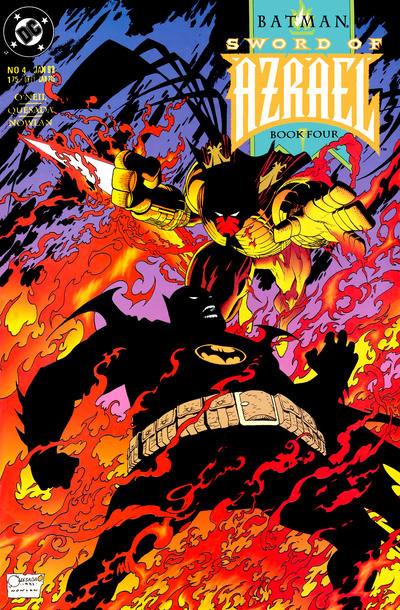 Cover for Batman: Sword of Azrael (DC, 1992 series) #4