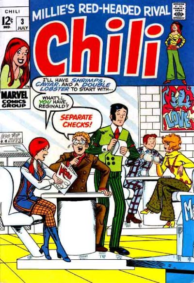 Cover for Chili (Marvel, 1969 series) #3