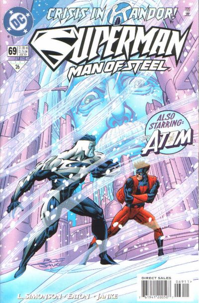 Cover for Superman: The Man of Steel (DC, 1991 series) #69 [Direct Sales]