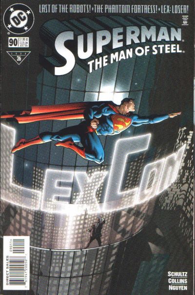 Cover for Superman: The Man of Steel (DC, 1991 series) #90 [Direct Sales]