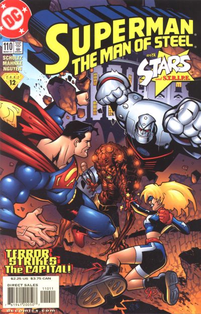 Cover for Superman: The Man of Steel (DC, 1991 series) #110 [Direct Sales]