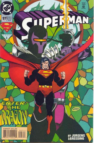 Cover for Superman (DC, 1987 series) #97 [Direct Sales]