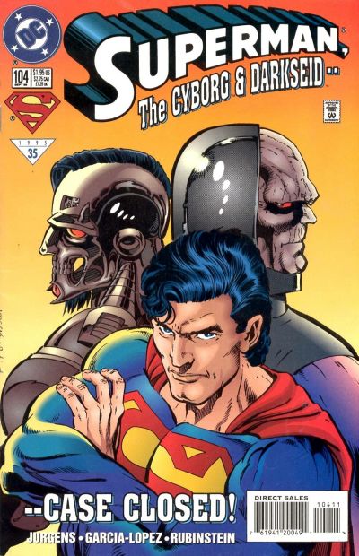 Cover for Superman (DC, 1987 series) #104 [Direct Sales]