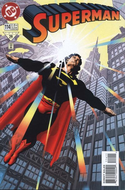 Cover for Superman (DC, 1987 series) #114 [Direct Sales]