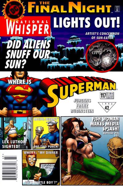 Cover for Superman (DC, 1987 series) #117 [Newsstand]